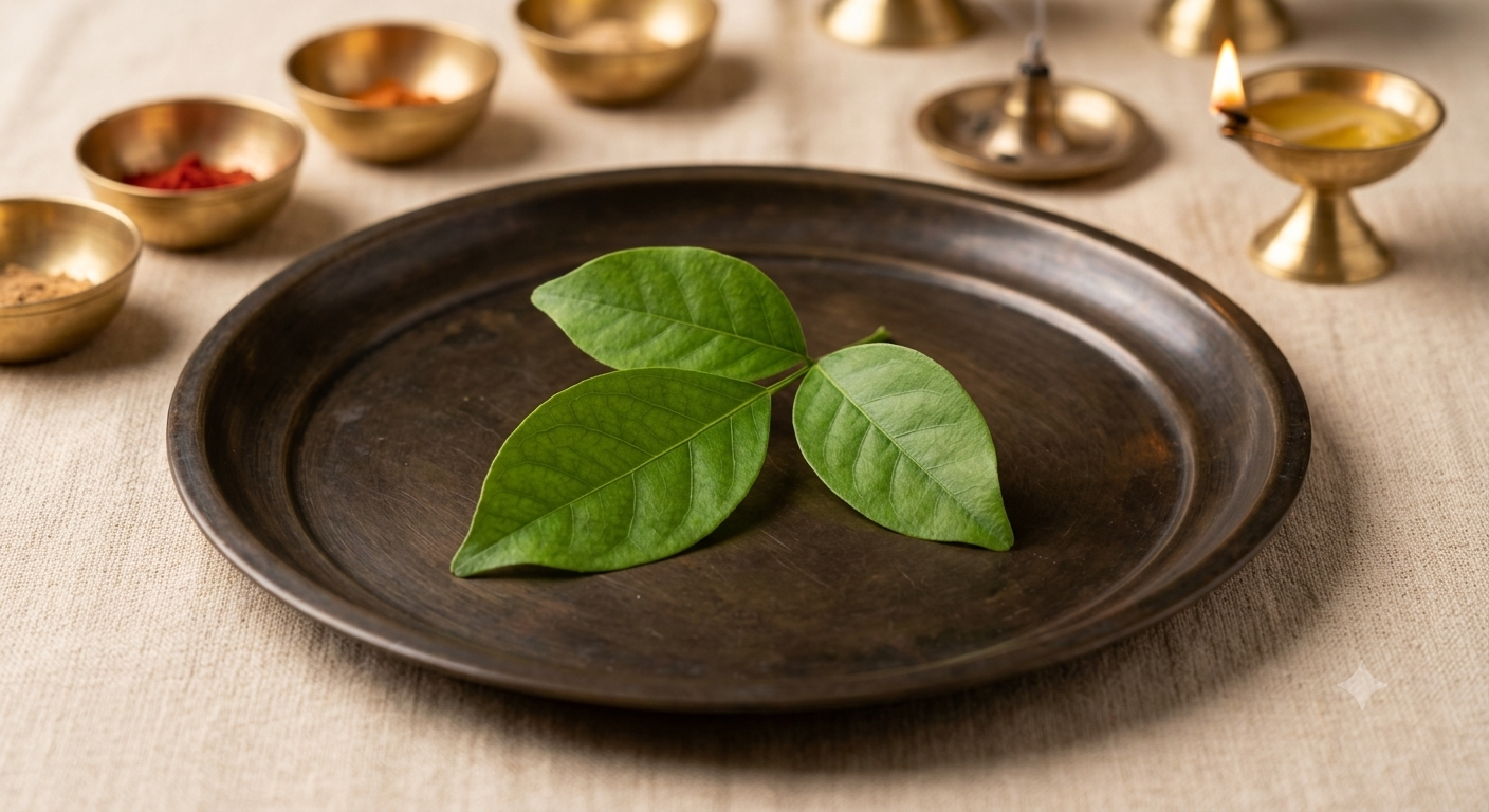 Blessed Bilva Leaves